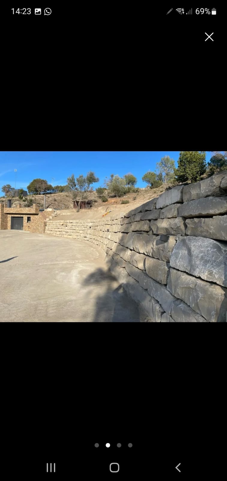 Muro con bloques